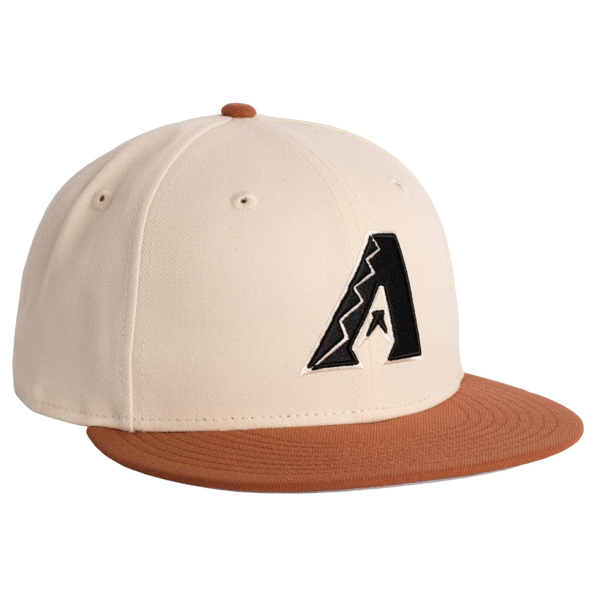 MLB Arizona Diamondbacks New Era Fieldstone 9FIFTY Snapback Hat- Light Cream