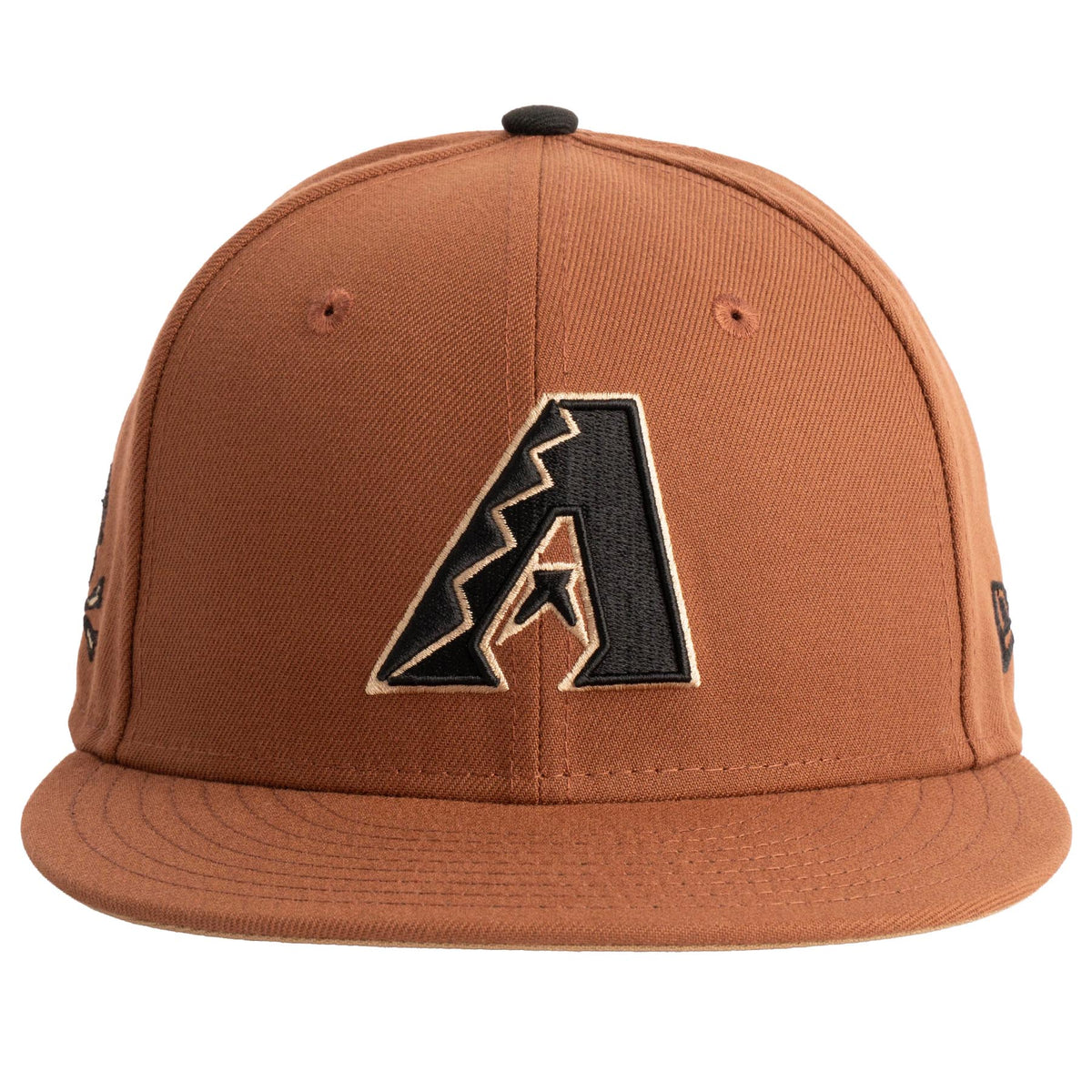 MLB Arizona Diamondbacks New Era Primary Jolly Roger 59FIFTY Fitted Hat- Brown