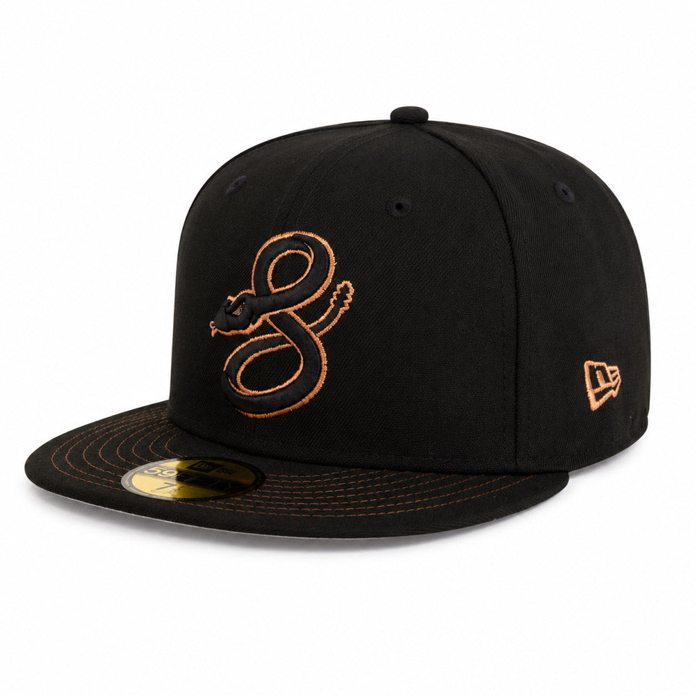 MLB Arizona Diamondbacks New Era City Connect Copper Mine 59FIFTY Fitted Hat - Black
