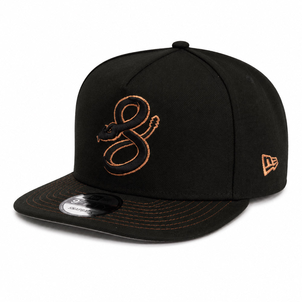 MLB Arizona Diamondbacks New Era Roses Copper Mine 9FIFTY A-Frame Snapback Hat - Black