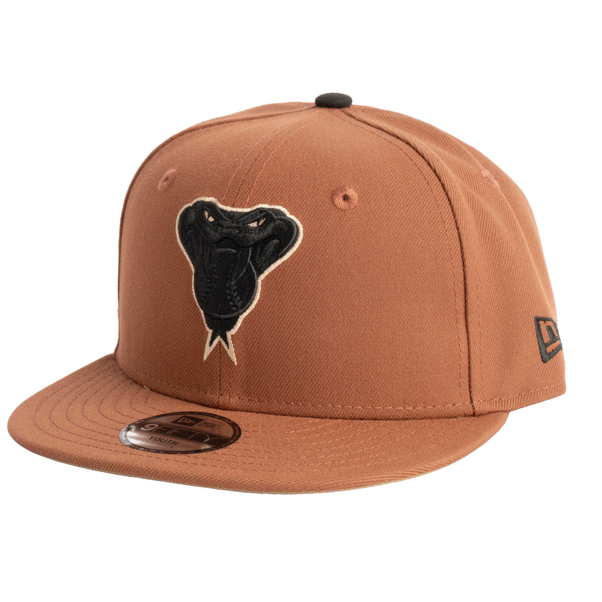 MLB Arizona Diamondbacks Youth New Era Jolly Roger 9FIFTY Snapback Hat- Brown