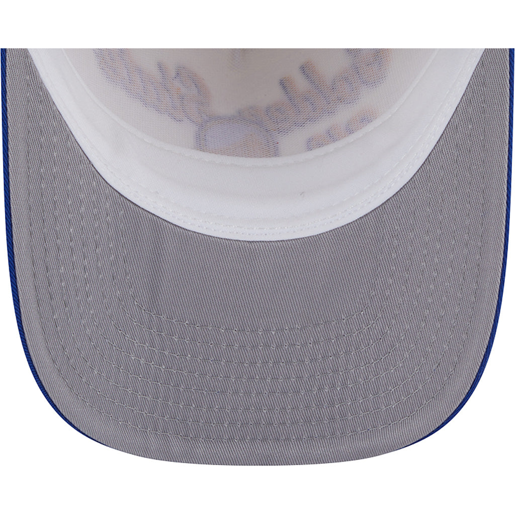 NBA Golden State Warriors New Era Chainstitch Two-Tone 9FIFTY A-Frame Snapback Hat - Cream