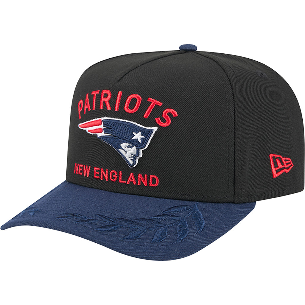 NFL New England Patriots New Era 2025 Draft 9FIFTY A-Frame Hat - Black