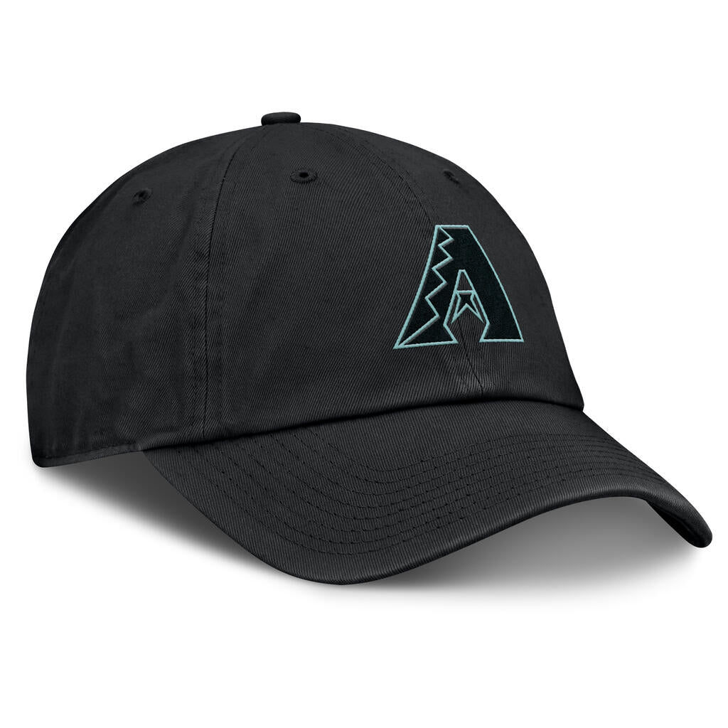 MLB Arizona Diamondbacks Nike Tonal Slouch Adjustable Hat - Black
