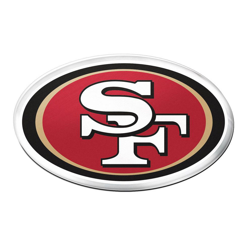 NFL San Francisco 49ers WinCraft Logo Auto Emblem