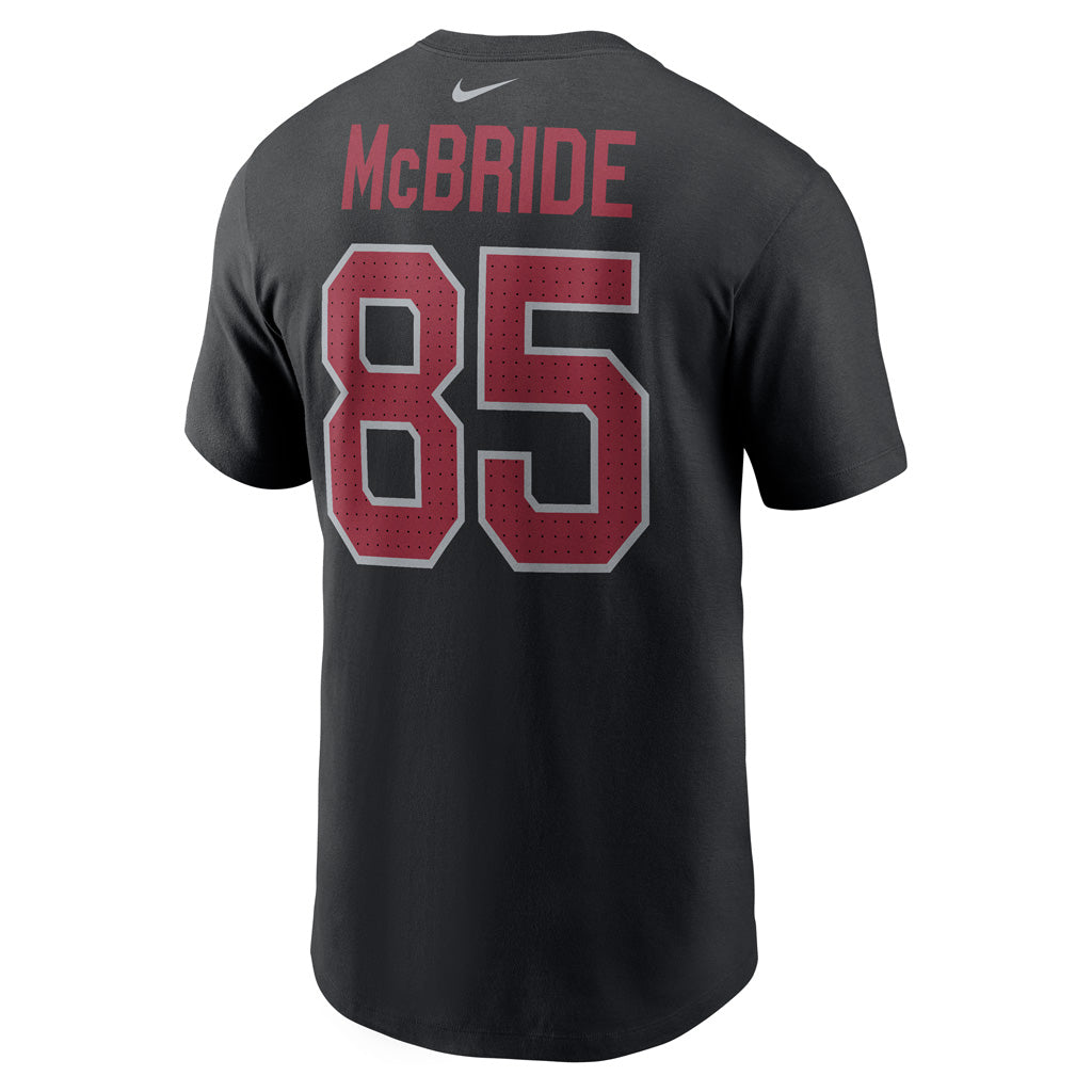 NFL Arizona Cardinals Trey McBride Nike Name & Number T-Shirt - Black