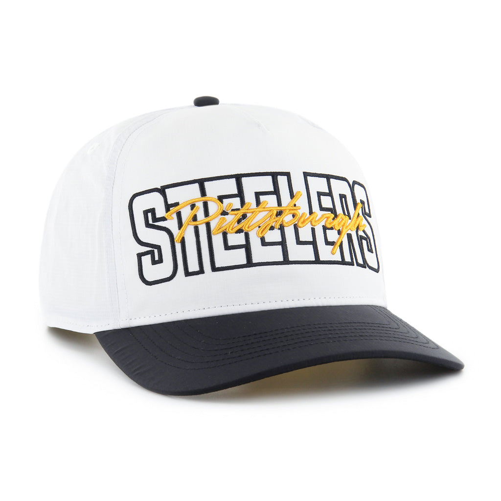 Pittsburgh Steelers &#39;47 Lineman Hitch Adjustable Hat - White