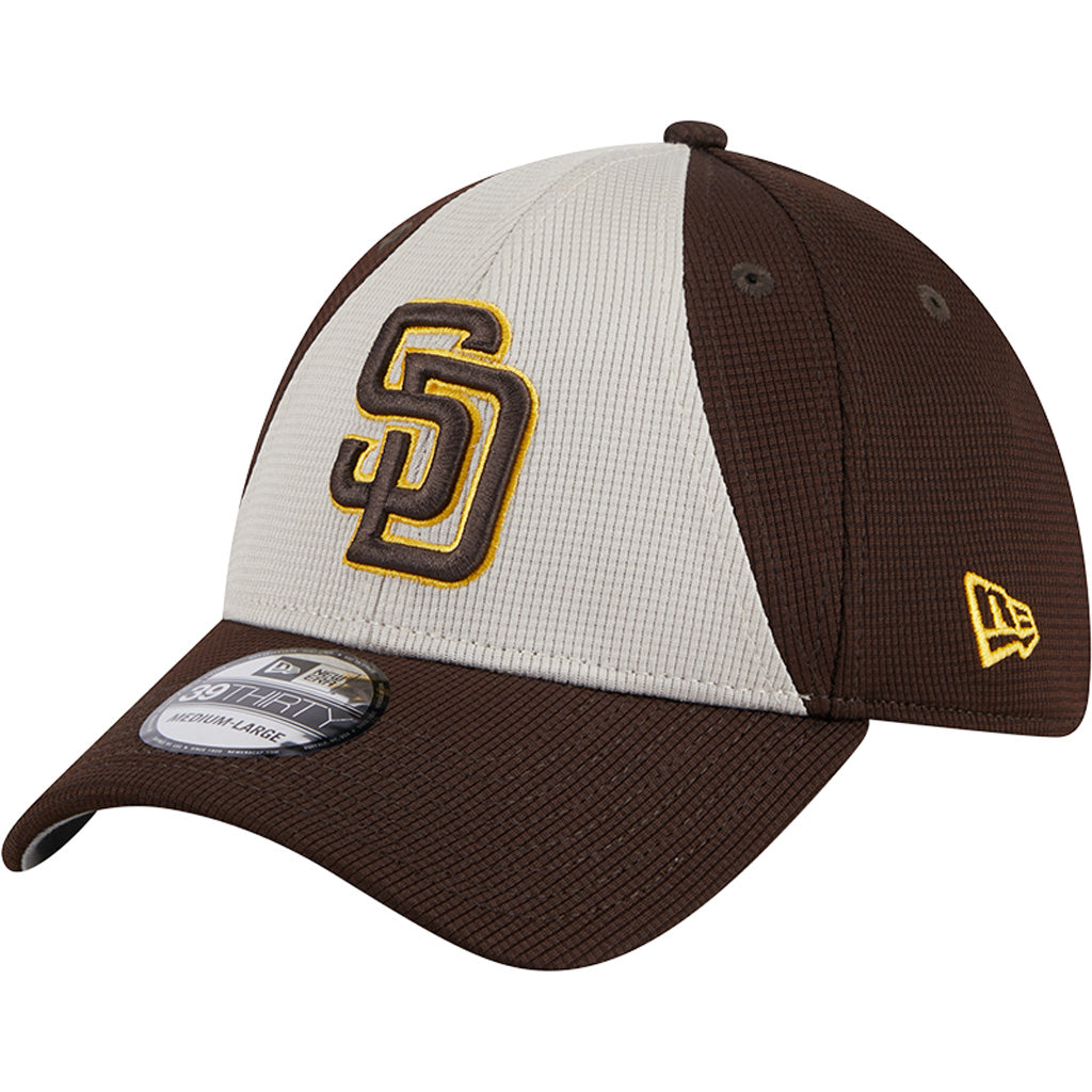 MLB San Diego Padres New Era 2025 Batting Practice 39THIRTY Flex Fit Hat - Gray