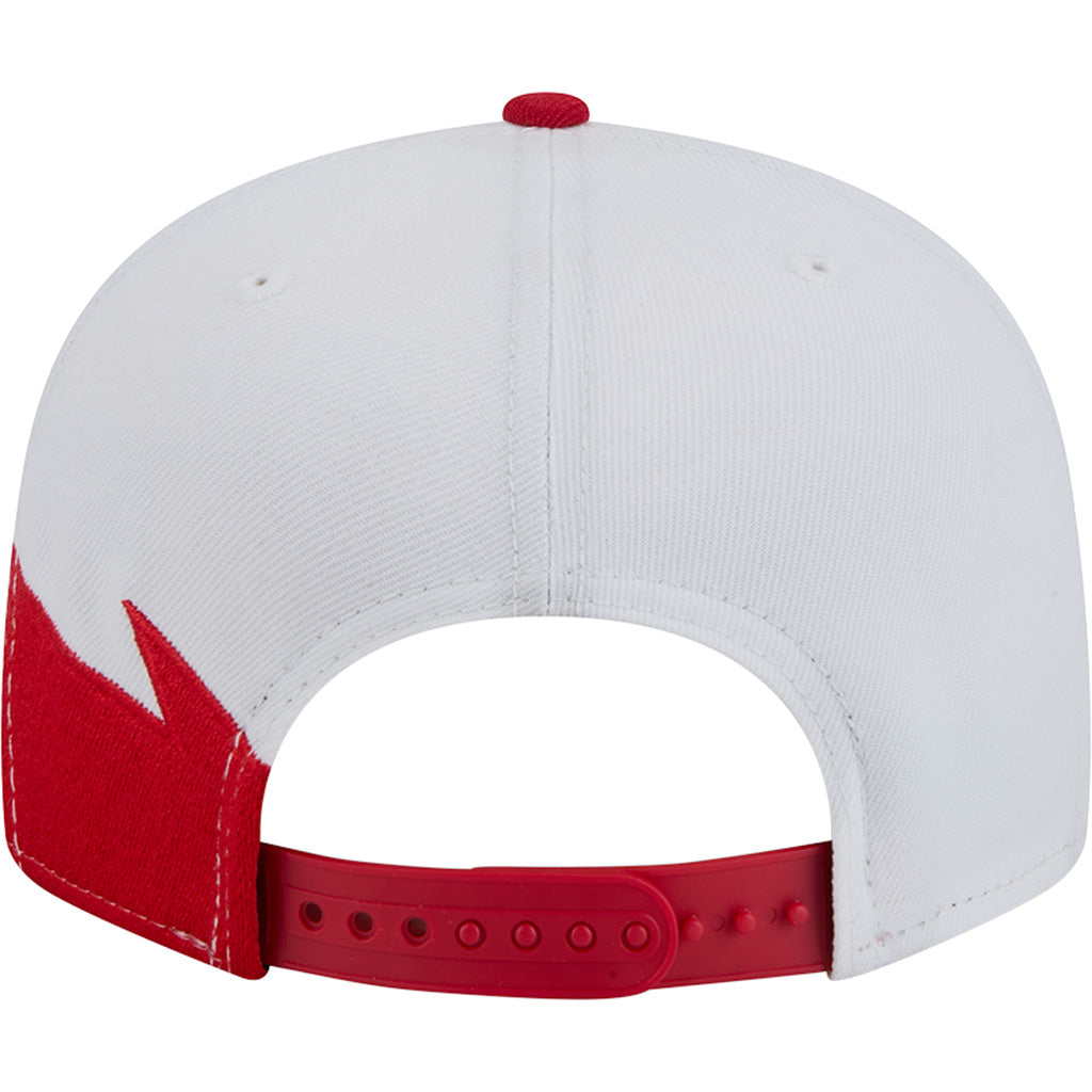 NHL Detroit Red Wings New Era Jagged 9FIFTY Snapback Hat - White