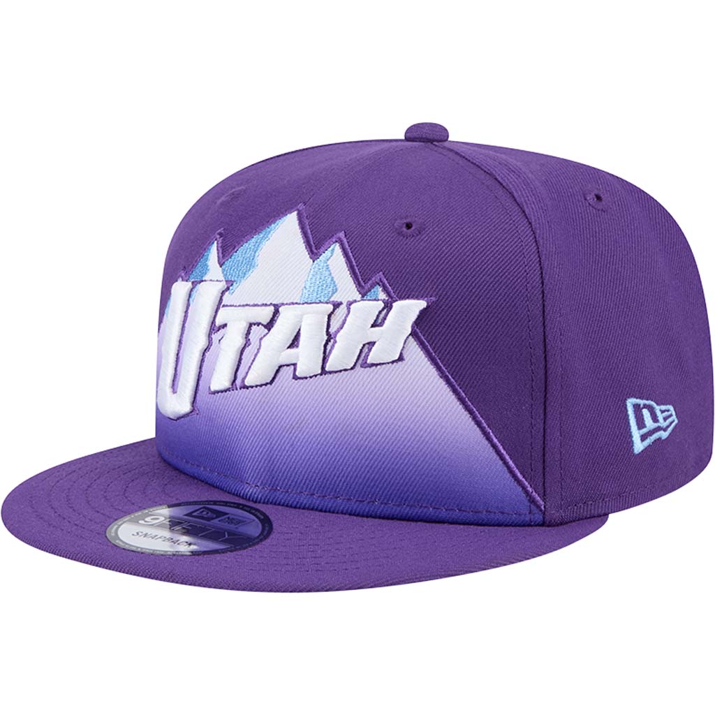 NBA Utah Jazz New Era 2024/25 City Edition 9FIFTY Snapback Hat - Purple