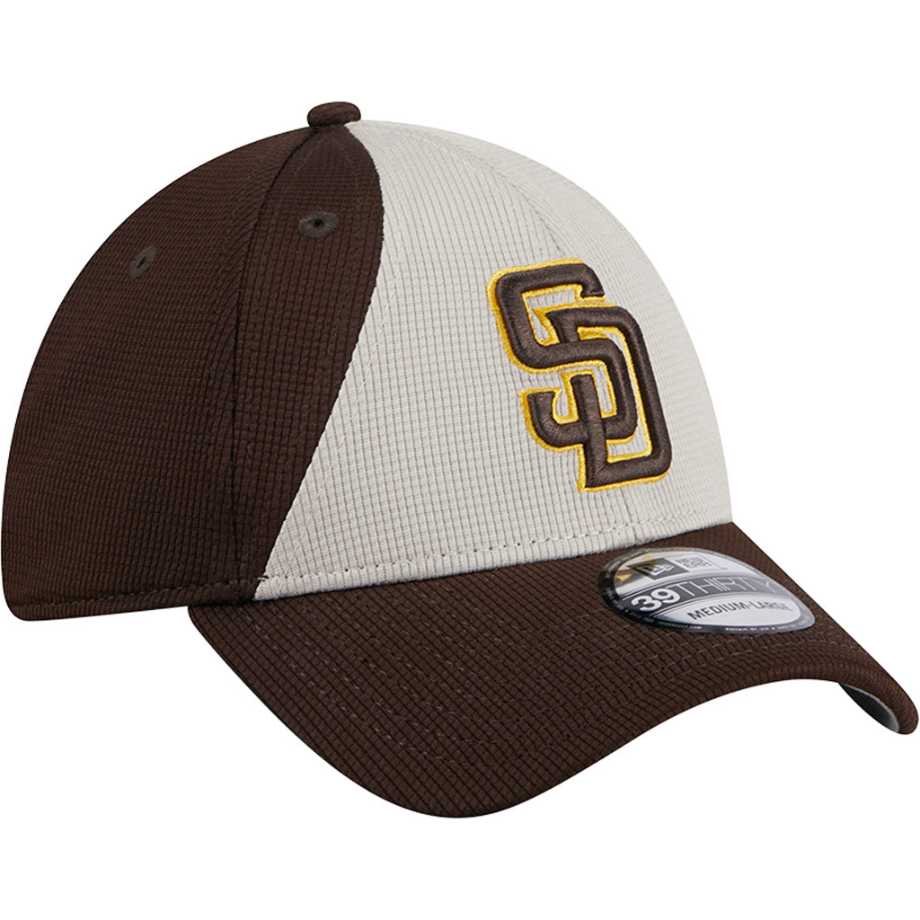 MLB San Diego Padres New Era 2025 Batting Practice 39THIRTY Flex Fit Hat - Gray