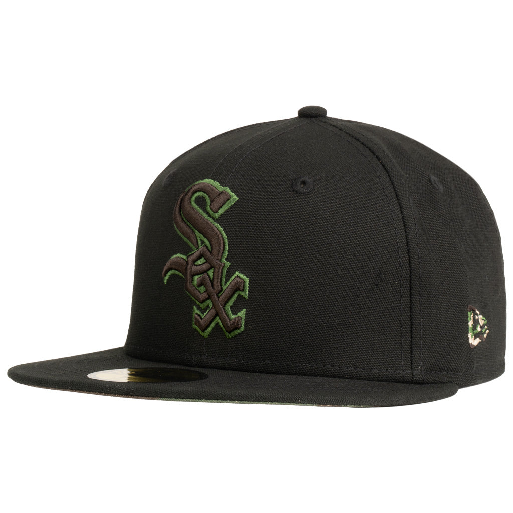 MLB Chicago White Sox New Era Commando 59FIFTY Fitted Hat - Black