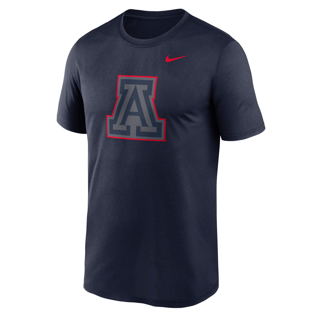 NCAA Arizona Wildcats Nike Legend Color Pop Logo T-Shirt - Navy