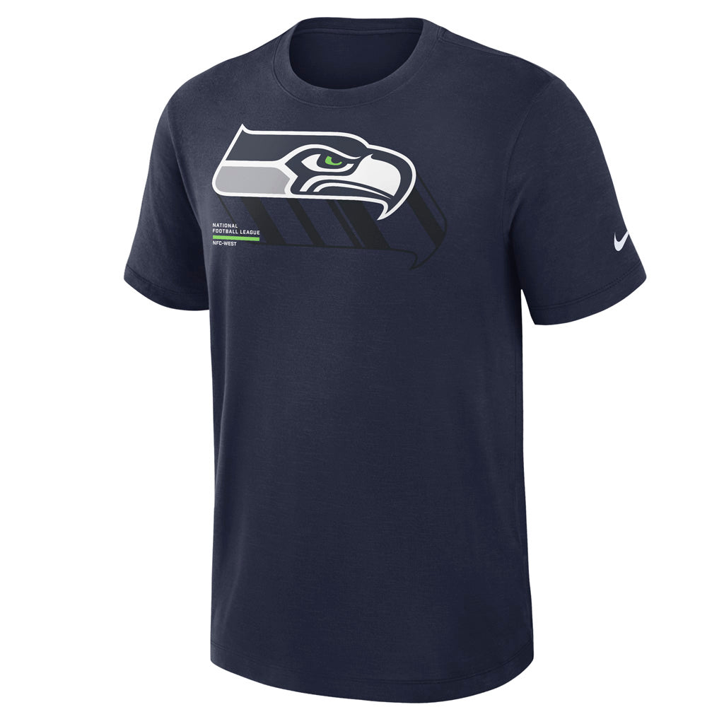 NFL Seattle Seahawks Nike Slub T-Shirt - Navy