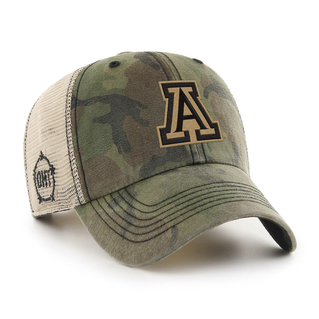 NCAA Arizona Wildcats '47 Sector Mesh Clean Up Trucker Adjustable Hat - Camo