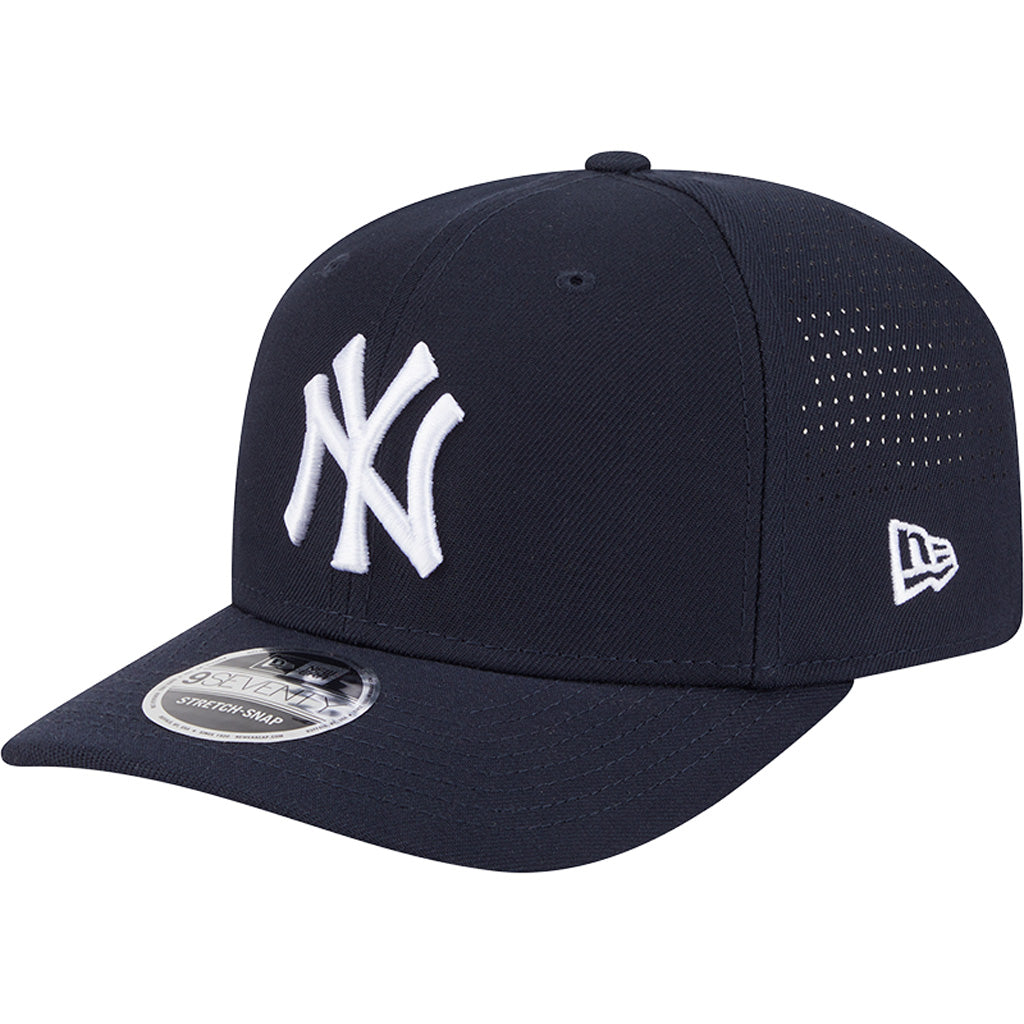 NFL New York Yankees New Era Performance 9SEVENTY Stretch-Snapback Hat - Navy