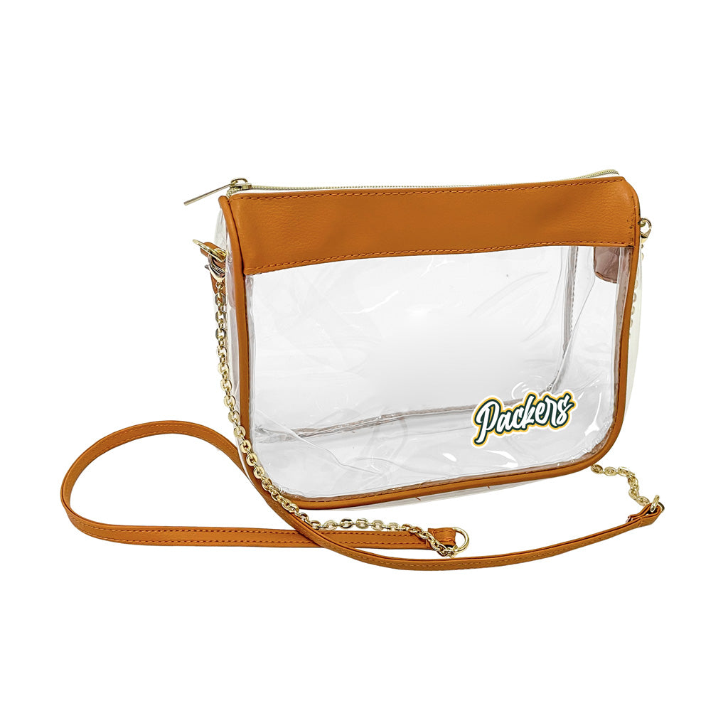 NFL Green Bay Packers Logo Brands Hype Clear Gameday Bag