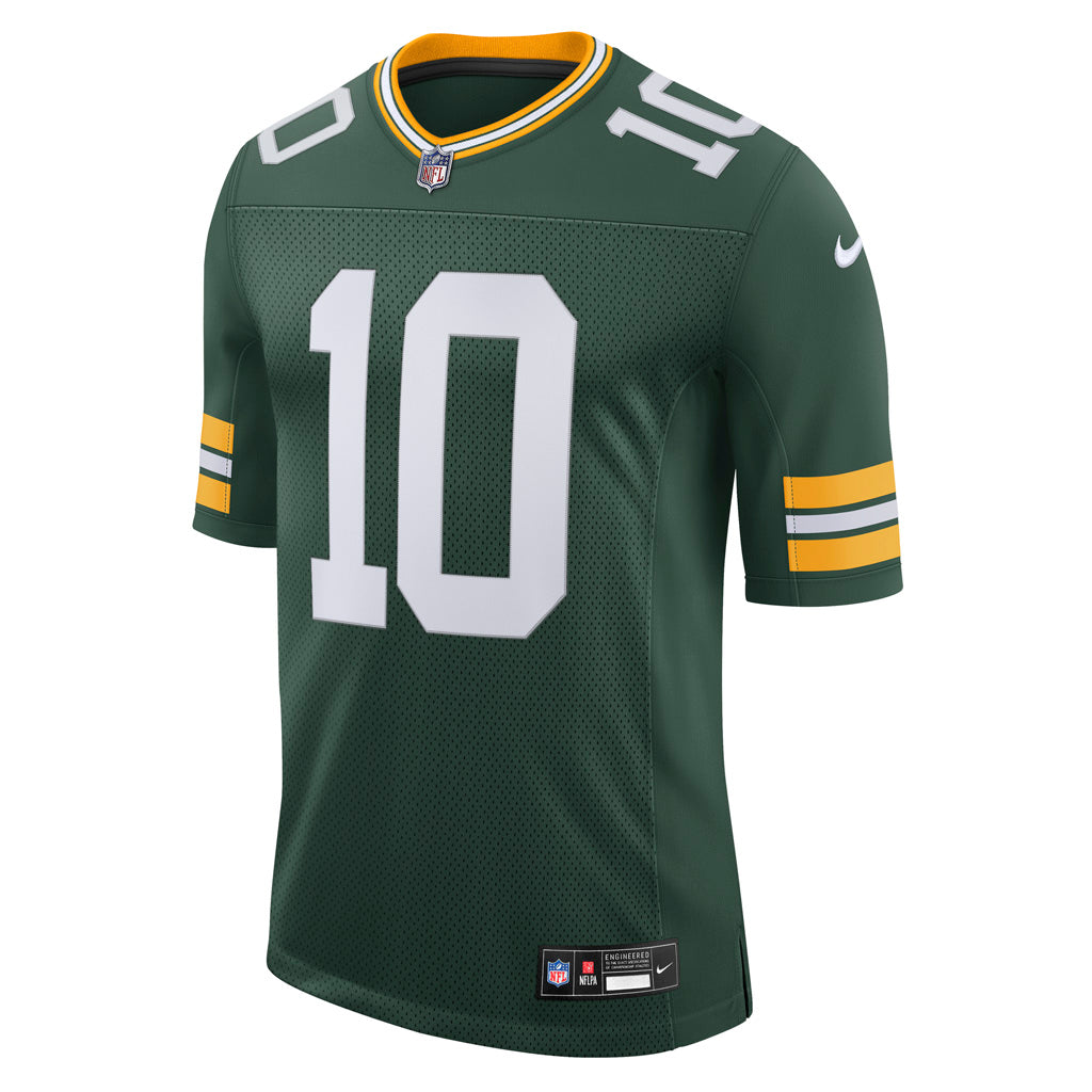 NFL Green Bay Packers Jordan Love Nike Home Vapor Limited Jersey - Green