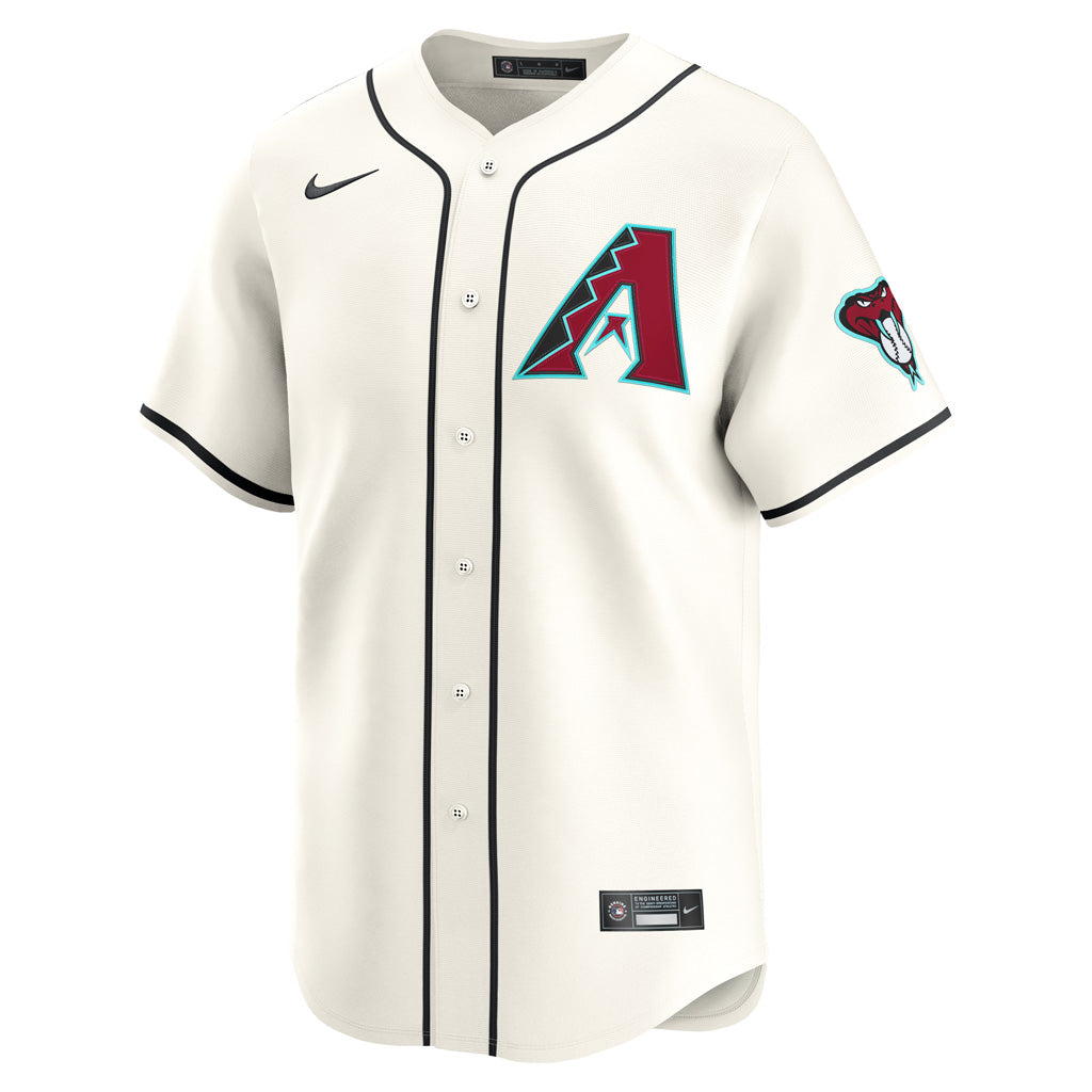 MLB Arizona Diamondbacks Nike Home Limited Jersey - White
