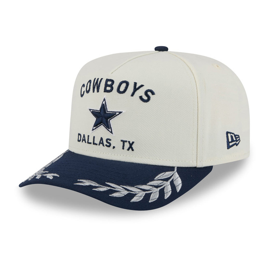 NFL Dallas Cowboys New Era 2025 Draft 9FIFTY A-Frame Hat - Chrome