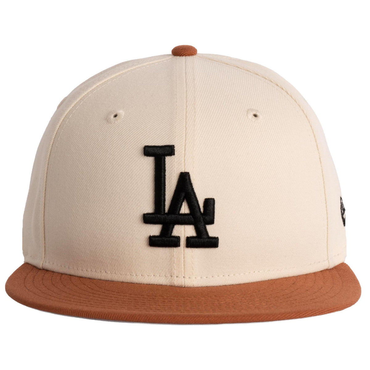 MLB Los Angeles Dodgers New Era Fieldstone 9FIFTY Snapback Hat- Light Cream