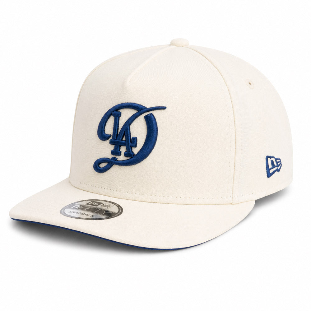 MLB Los Angeles Dodgers New Era City Connect Alternate Undervisor 9FIFTY A-Frame- Cream