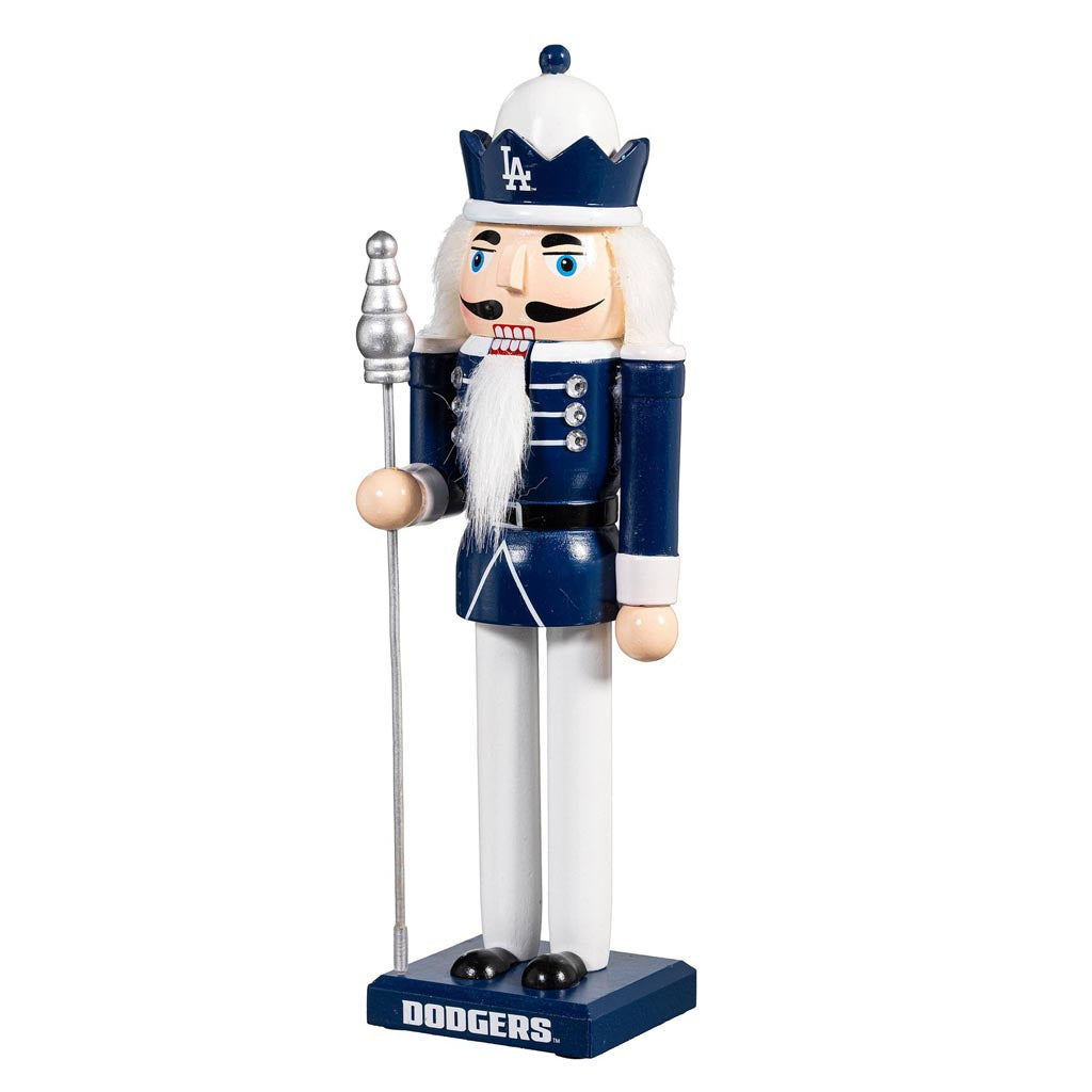 MLB Los Angeles Dodgers Evergreen 12" Nutcracker