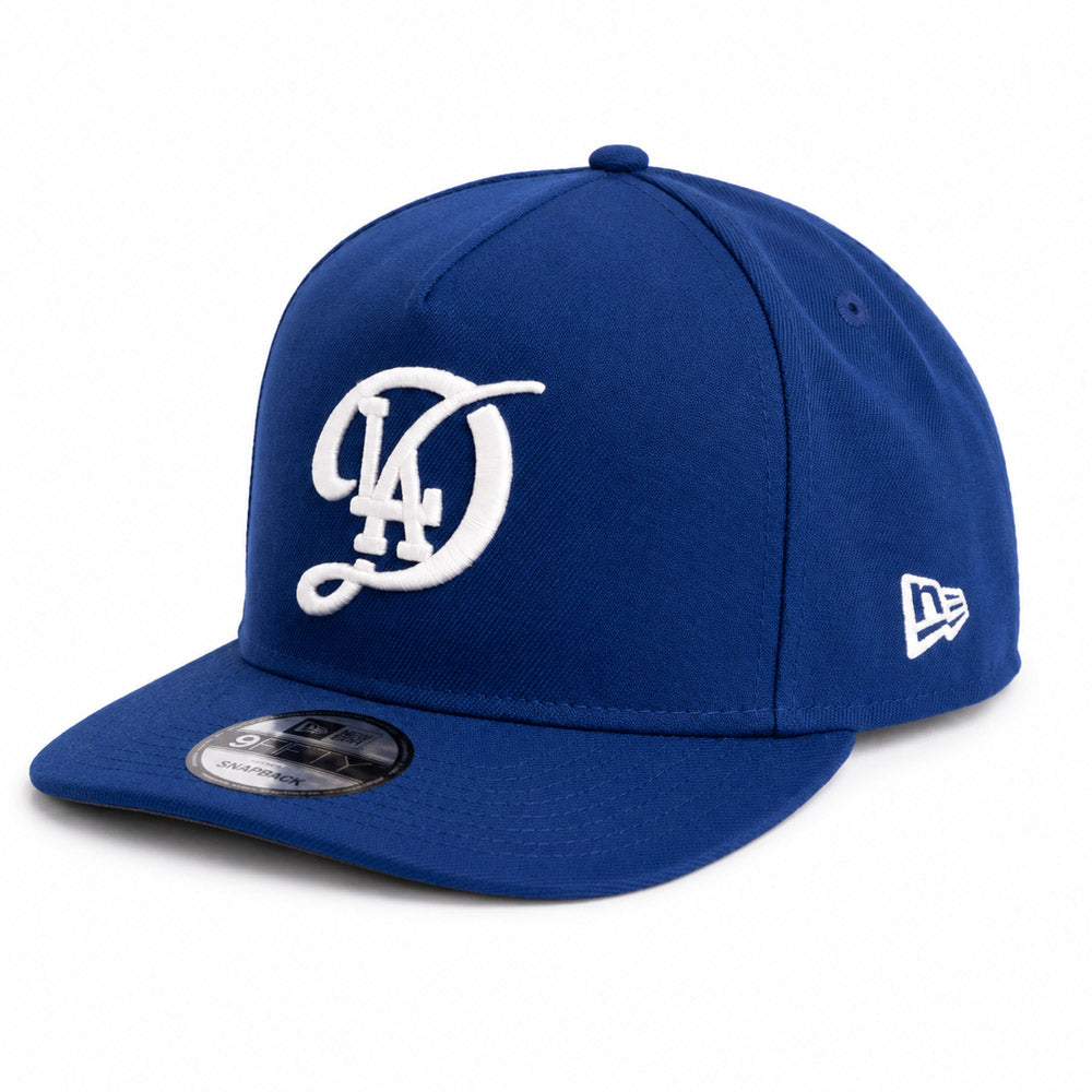 MLB Los Angeles Dodgers New Era City Connect Alternate Undervisor 9FIFTY A-Frame- Blue