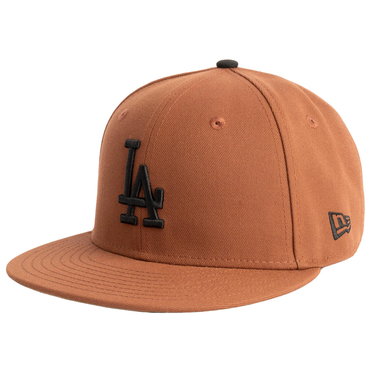 MLB Los Angeles Dodgers New Era Jolly Roger 59FIFTY Fitted Hat- Brown