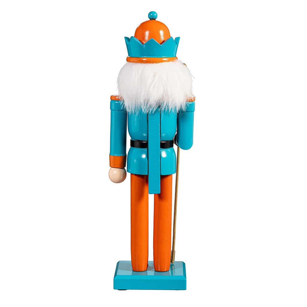 NFL Miami Dolphins Evergreen 12" Nutcracker