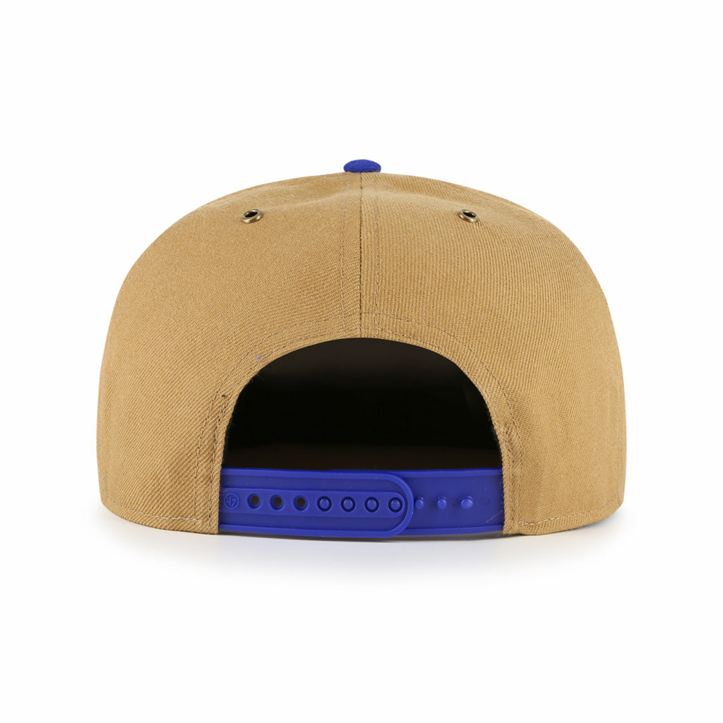 MLB Chicago Cubs '47 Workshop Captain Snapback Hat - Brown