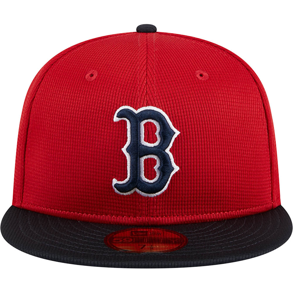 MLB Boston Red Sox New Era 2025 Batting Practice 59FIFTY Fitted Hat - Red