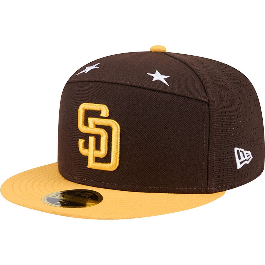 MLB San Diego Padres New Era 2025 All Star Game 59FIFTY Fitted Hat - Brown