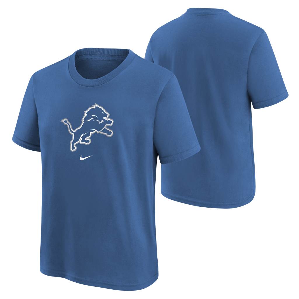 NFL Detroit Lions Youth Nike Logo T-Shirt - Blue