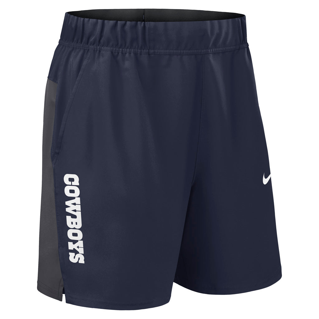 NFL Dallas Cowboys Nike 2025 Woven Victory Shorts - Navy