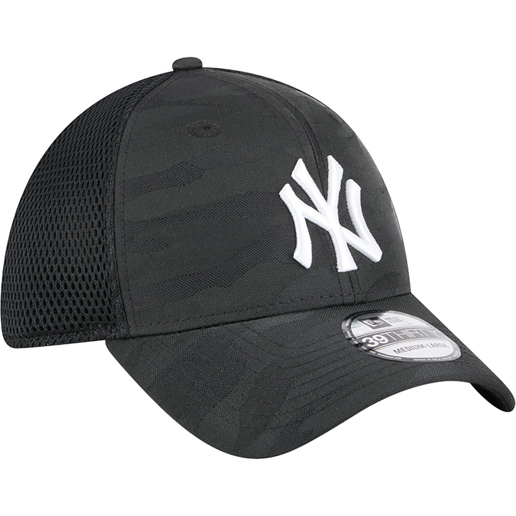 MLB New York Yankees New Era Black Camo 39THIRTY Flex Fit Hat - Black