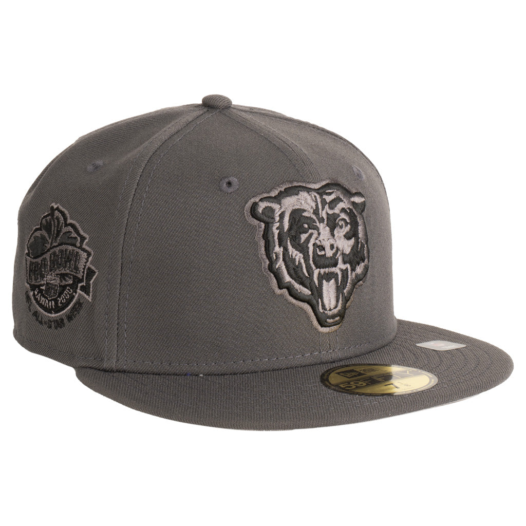 NFL Chicago Bears New Era Tonal Graphite 59FIFTY Fitted Hat - Graphite
