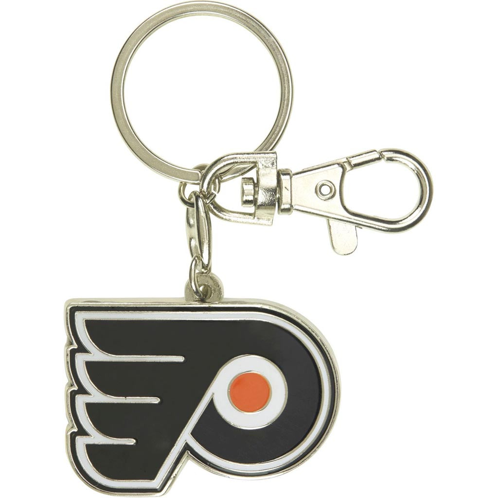 NHL Philadelphia Flyers Aminco Logo Keychain - Black