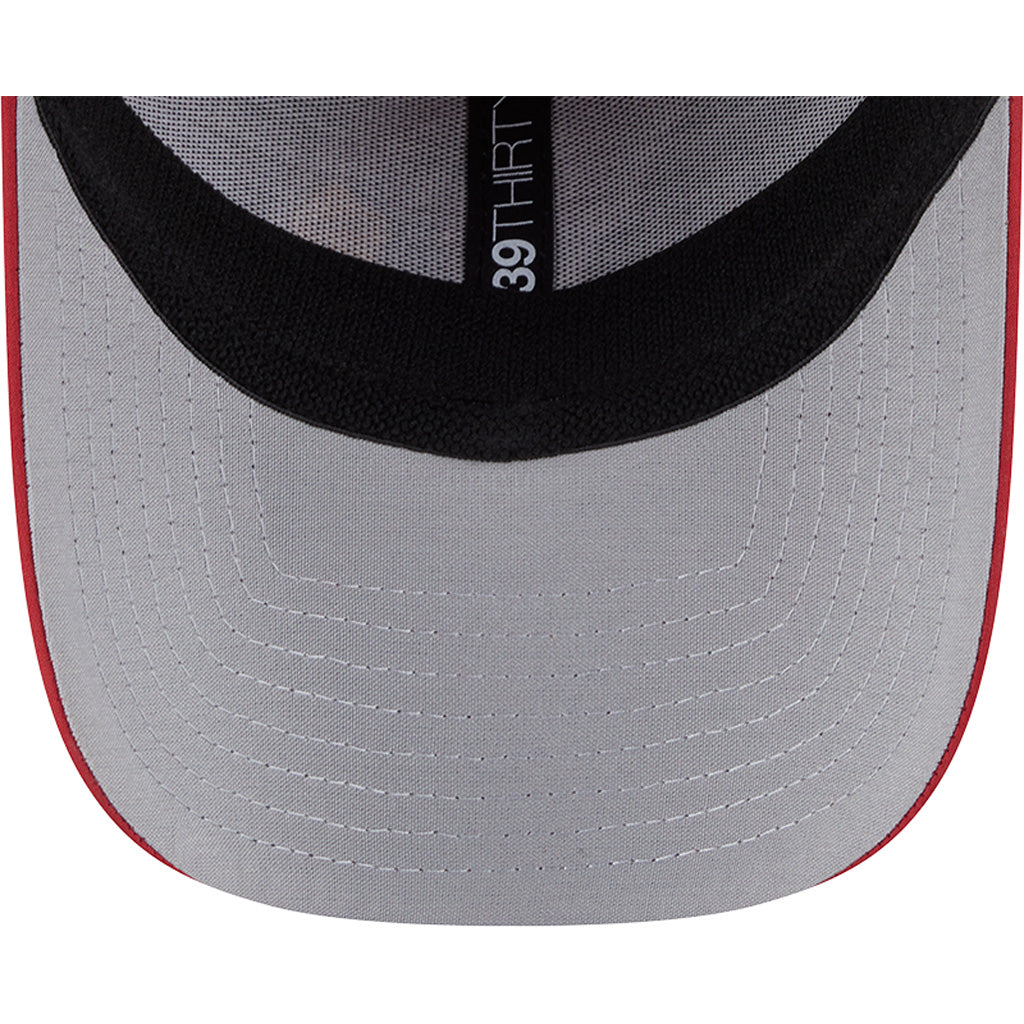 NFL Arizona Cardinals New Era Mid Perf 39THIRTY Flex Fit Hat - Red