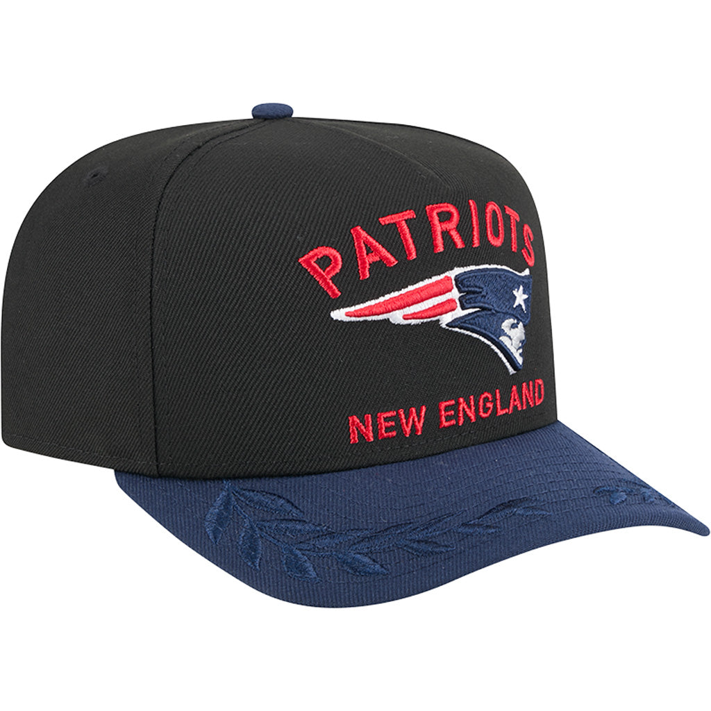NFL New England Patriots New Era 2025 Draft 9FIFTY A-Frame Hat - Black