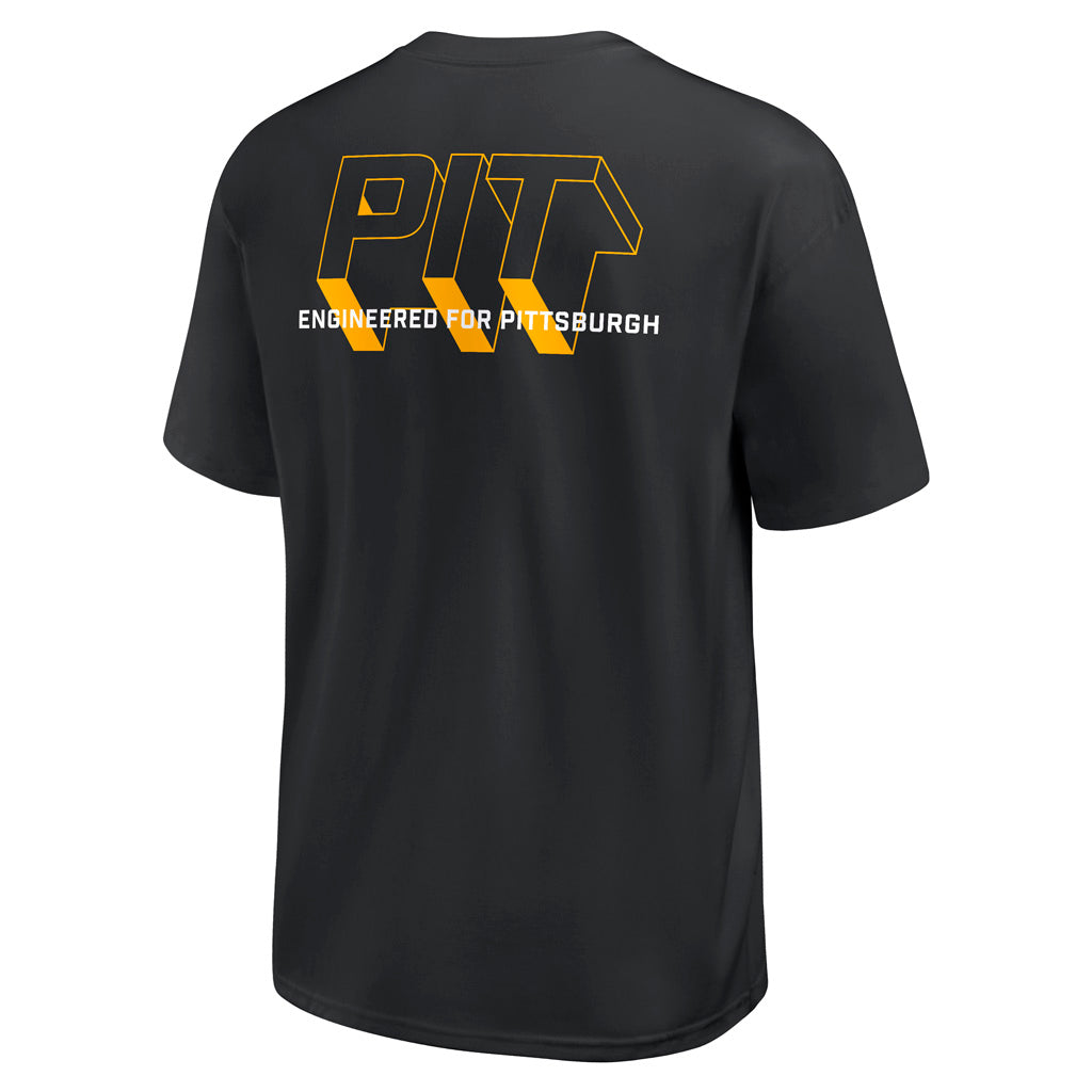 NFL Pittsburgh Steelers Nike Essential Heavy Max90 T-Shirt - Black