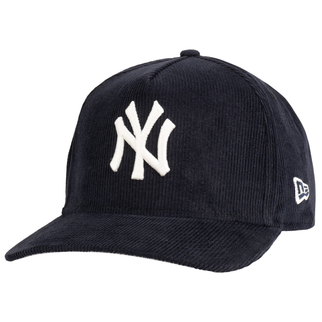 MLB New York Yankees New Era Corduroy 9FIFTY A-Frame Snapback Hat - Navy