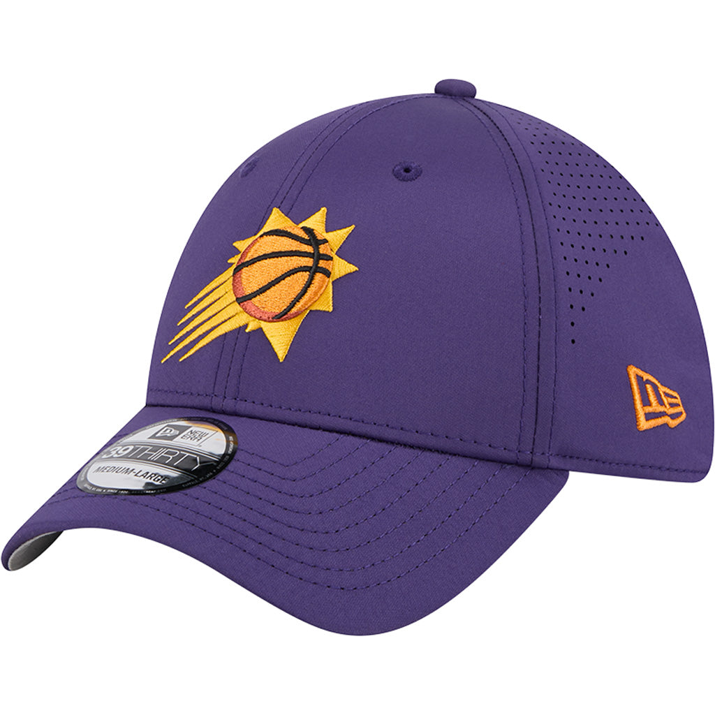 NBA Phoenix Suns New Era Mid Perf 39THIRTY Flex Fit Hat - Purple