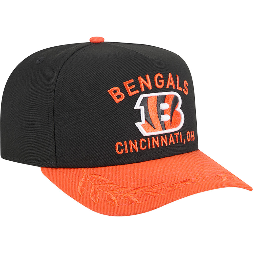 NFL Cincinnati Bengals New Era 2025 Draft 9FIFTY A-Frame Hat - Black