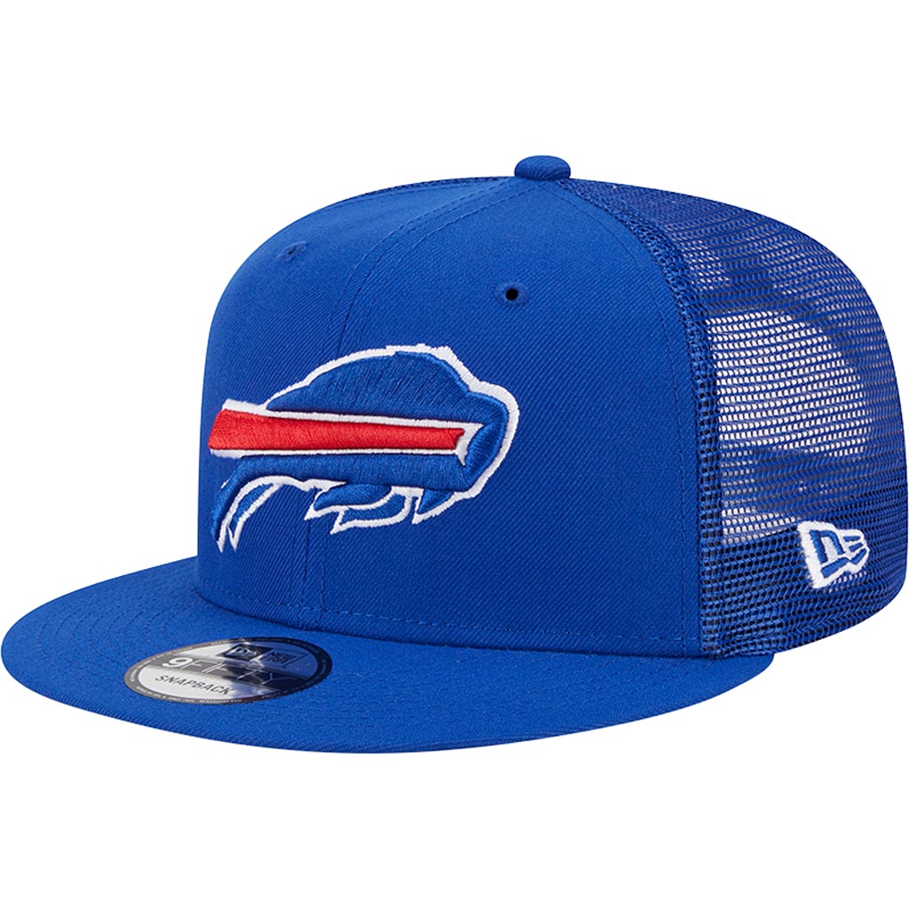 NFL Buffalo Bills New Era 9FIFTY Snapback Trucker Hat - Blue