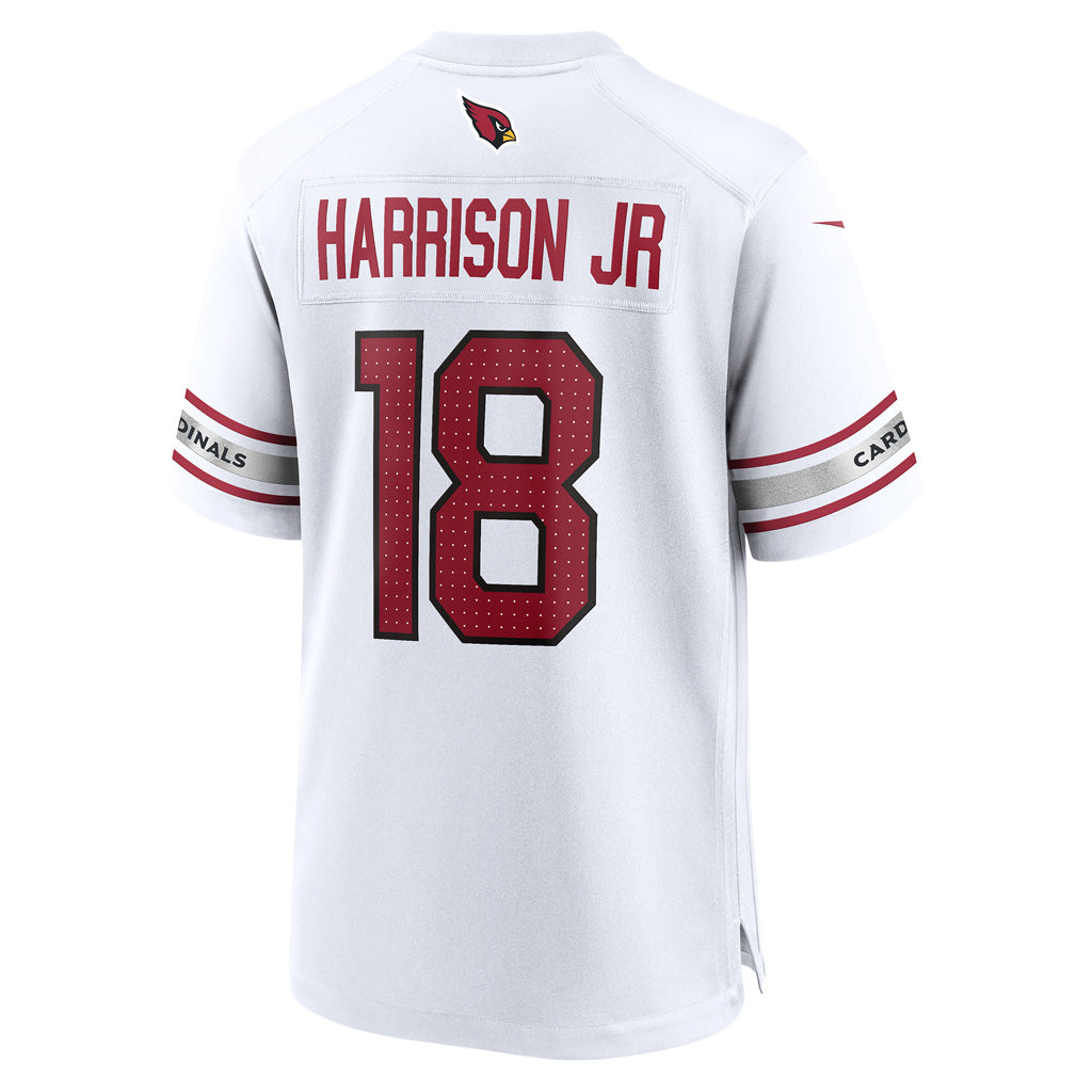 NFL Arizona Cardinals Marvin Harrison Jr. Nike Road Game Jersey - White