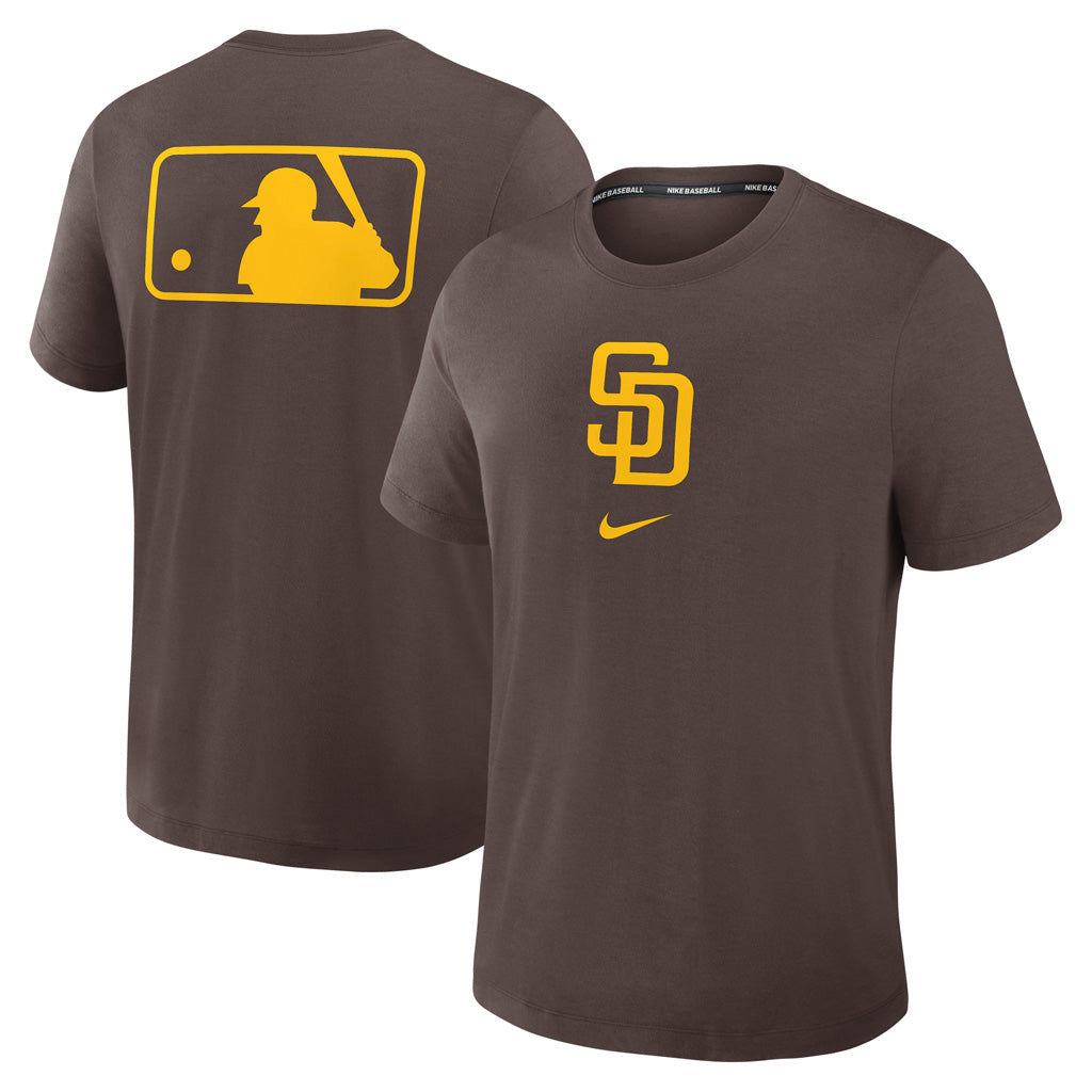 MLB San Diego Padres Nike 2025 Early Work T-Shirt - Brown