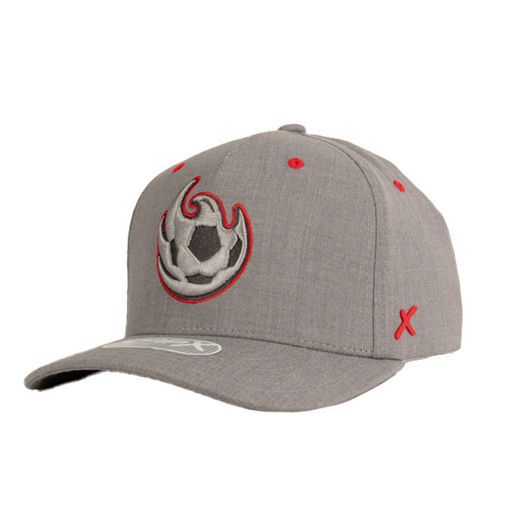 Phoenix Rising CapX Bespoke X8 Snapback Hat - Gray