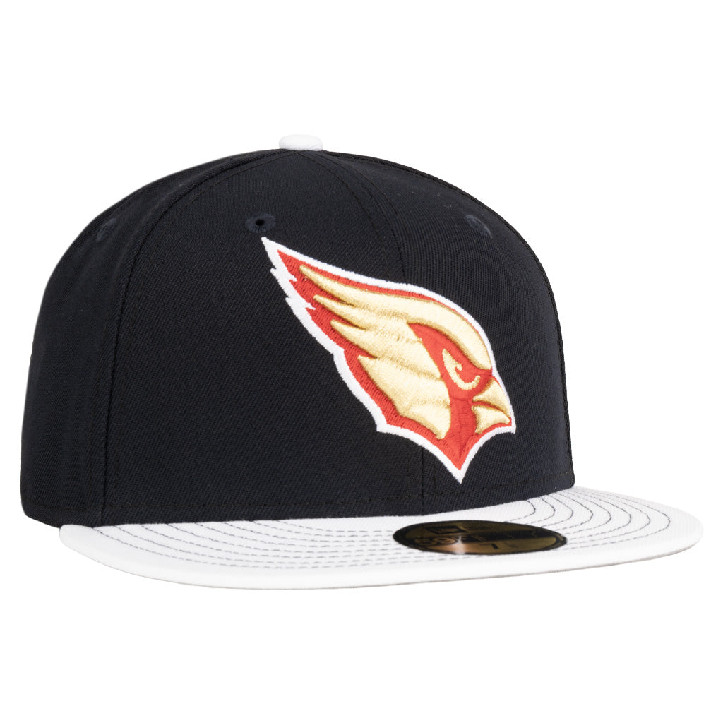 NFL Arizona Cardinals New Era Gold Medal 59FIFTY Fitted Hat - Navy