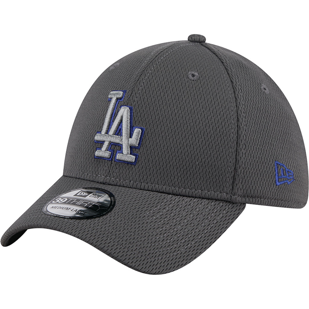 MLB Los Angeles Dodgers New Era Tonal Graphite 39THIRTY Flex Fit Hat - Graphite